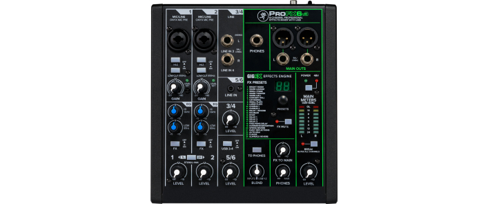 Микшерный пульт MACKIE PROFX6V3