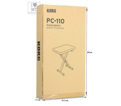 Купить KORG PC-110-BK Банкетка онлайн