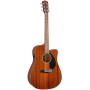 Гітара електроакустична FENDER CD-60SCE WN ALL-MAHOGANY