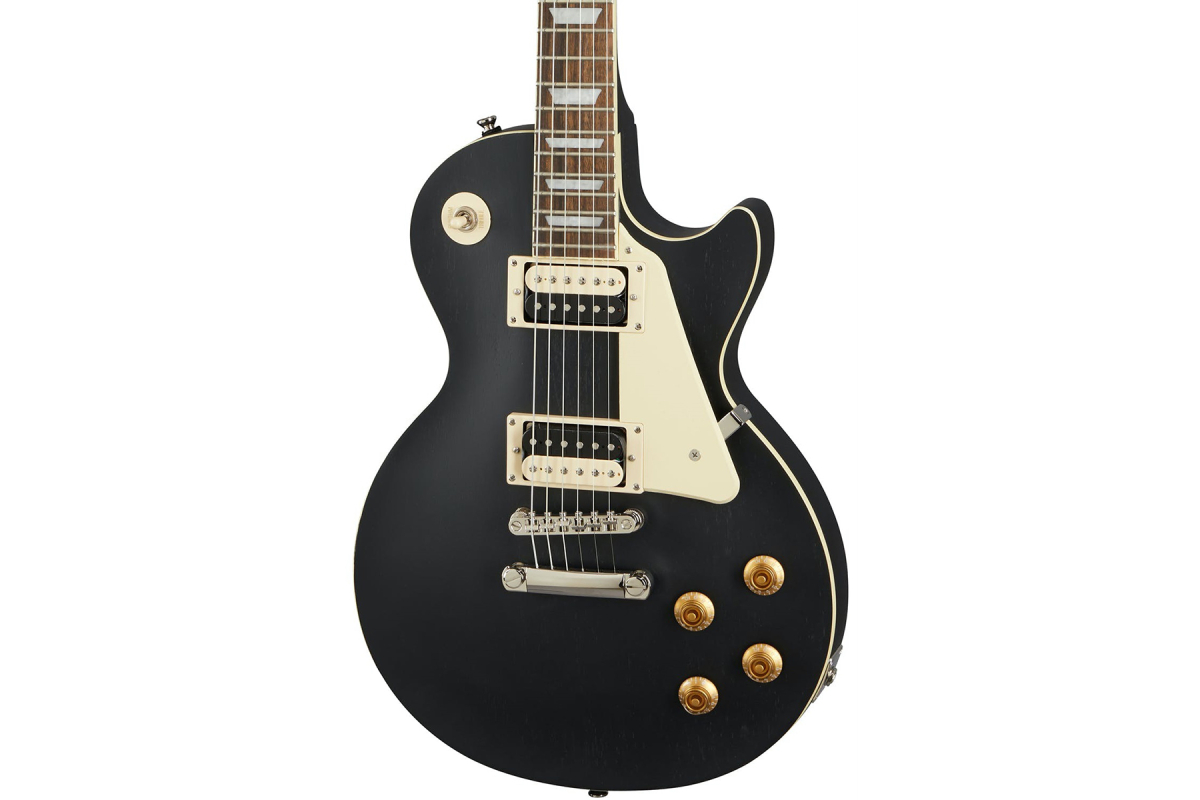 EPIPHONE LES PAUL CLASSIC WORN EBONY Электрогитара