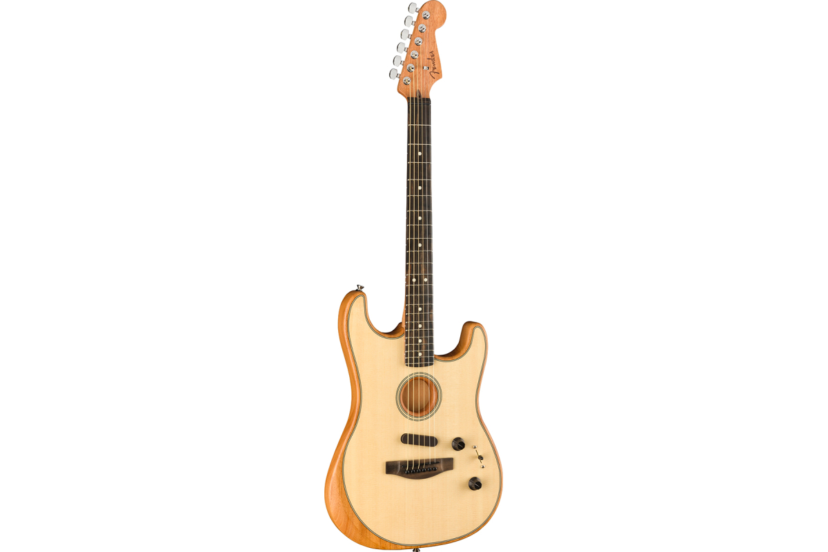 FENDER AMERICAN ACOUSTASONIC STRATOCASTER NATURAL Електрогітара