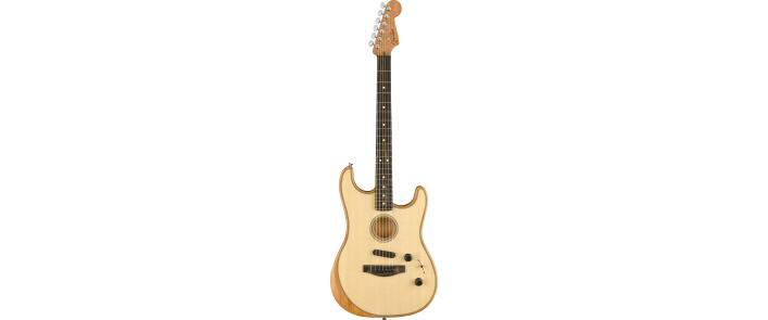 FENDER AMERICAN ACOUSTASONIC STRATOCASTER NATURAL Електрогітара
