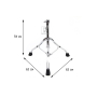 TAMA HC82W1 BASE ASSEMBLY Стойка для тарелки