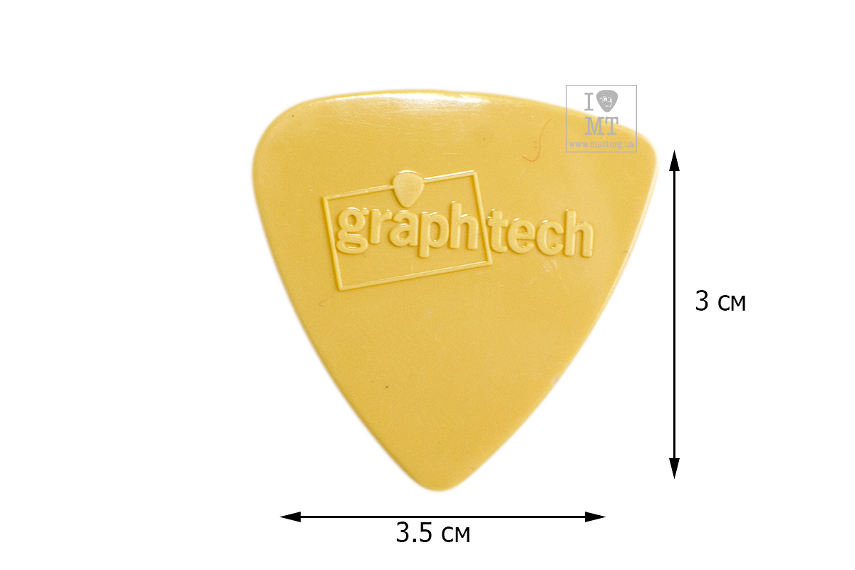 Набор медиаторов GRAPH TECH PQP-0401-V4 TUSQ Bi-Angle Pick 1mm Vintage (Warm) 4 Pack
