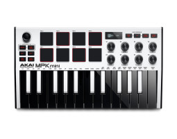 AKAI MPK MINI MK3 White MIDI клавиатура