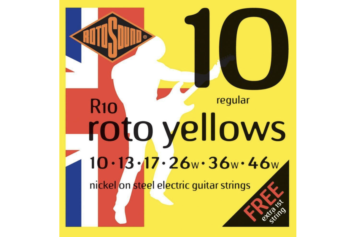 Струни для електрогітар Rotosound R10