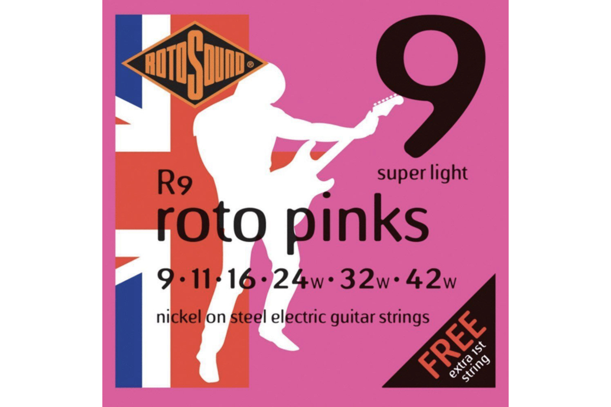 Струни для електрогітар Rotosound R9
