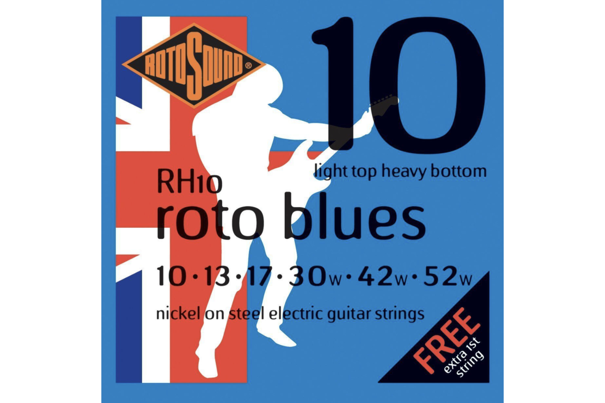 Струни для електрогітар Rotosound RH10