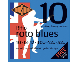 Струни для електрогітар Rotosound RH10 Струни для електрогітар Rotosound RH10