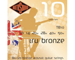 Струни для акустичних гітар Rotosound TB10 Струни для акустичних гітар Rotosound TB10