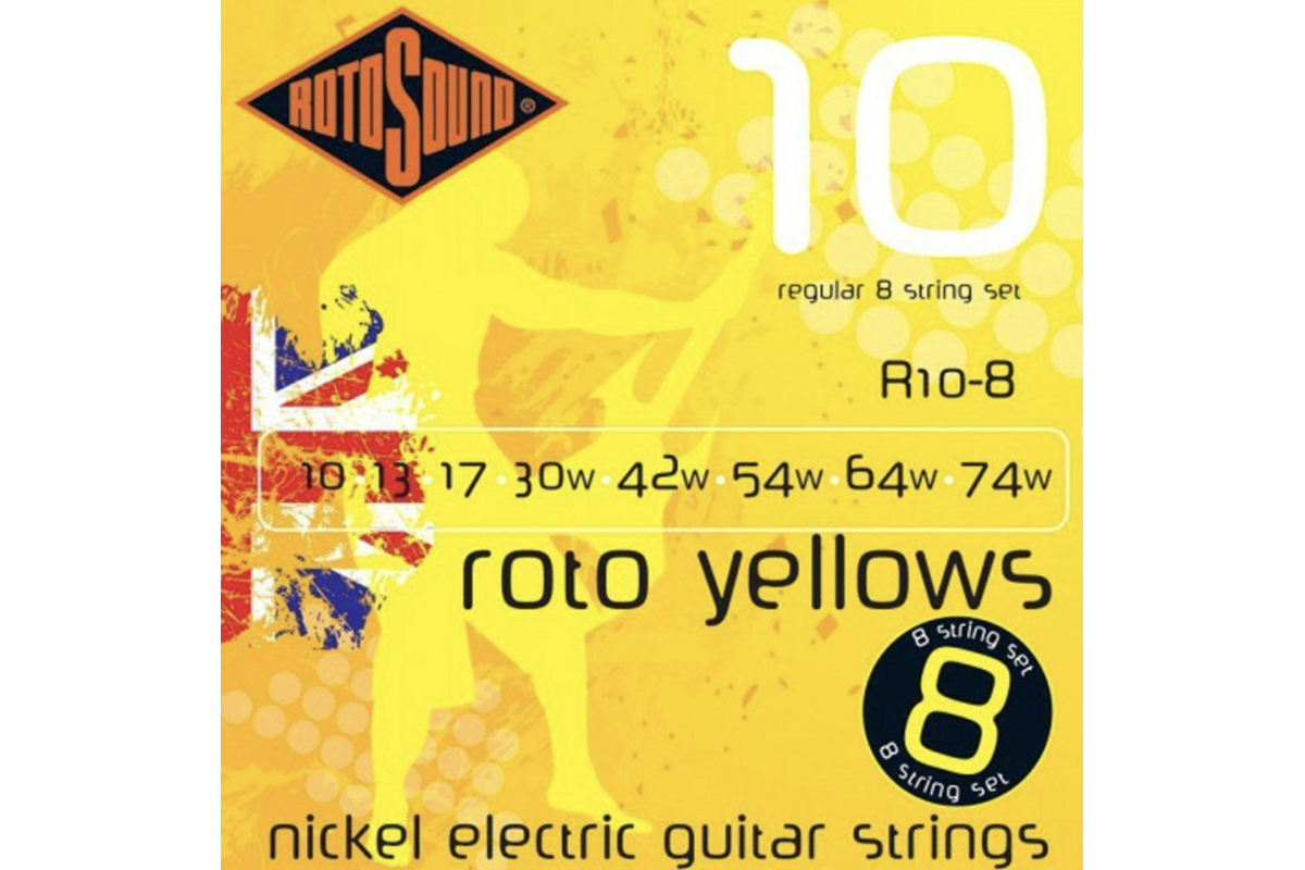 Струни для електрогітар Rotosound R102