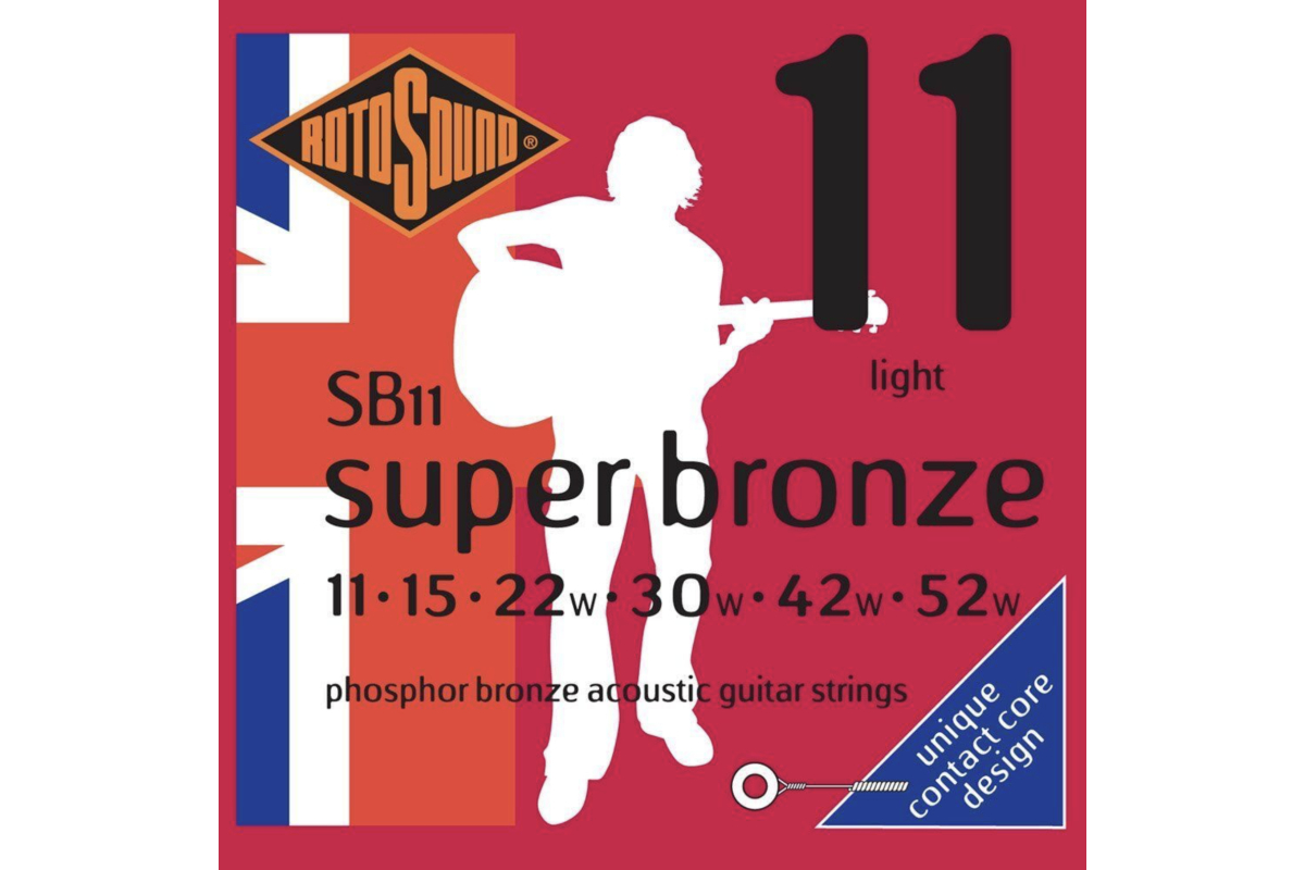 Струни для акустичних гітар Rotosound SB11