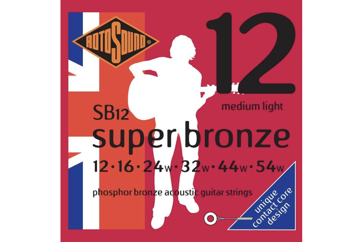 Струни для акустичних гітар Rotosound SB12