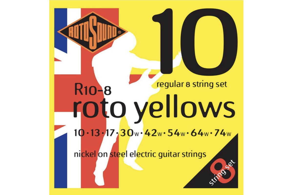 Струни для електрогітар Rotosound R108