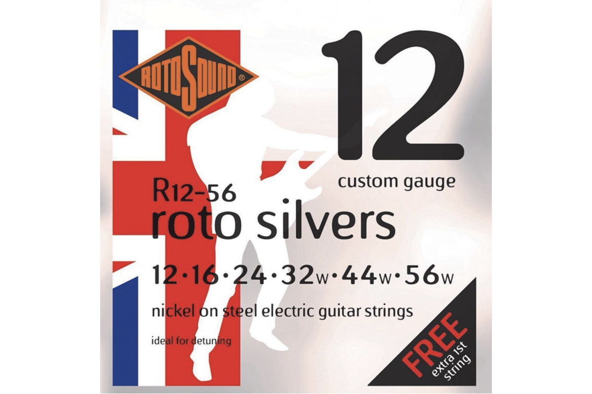 Струни для електрогітар Rotosound R1256