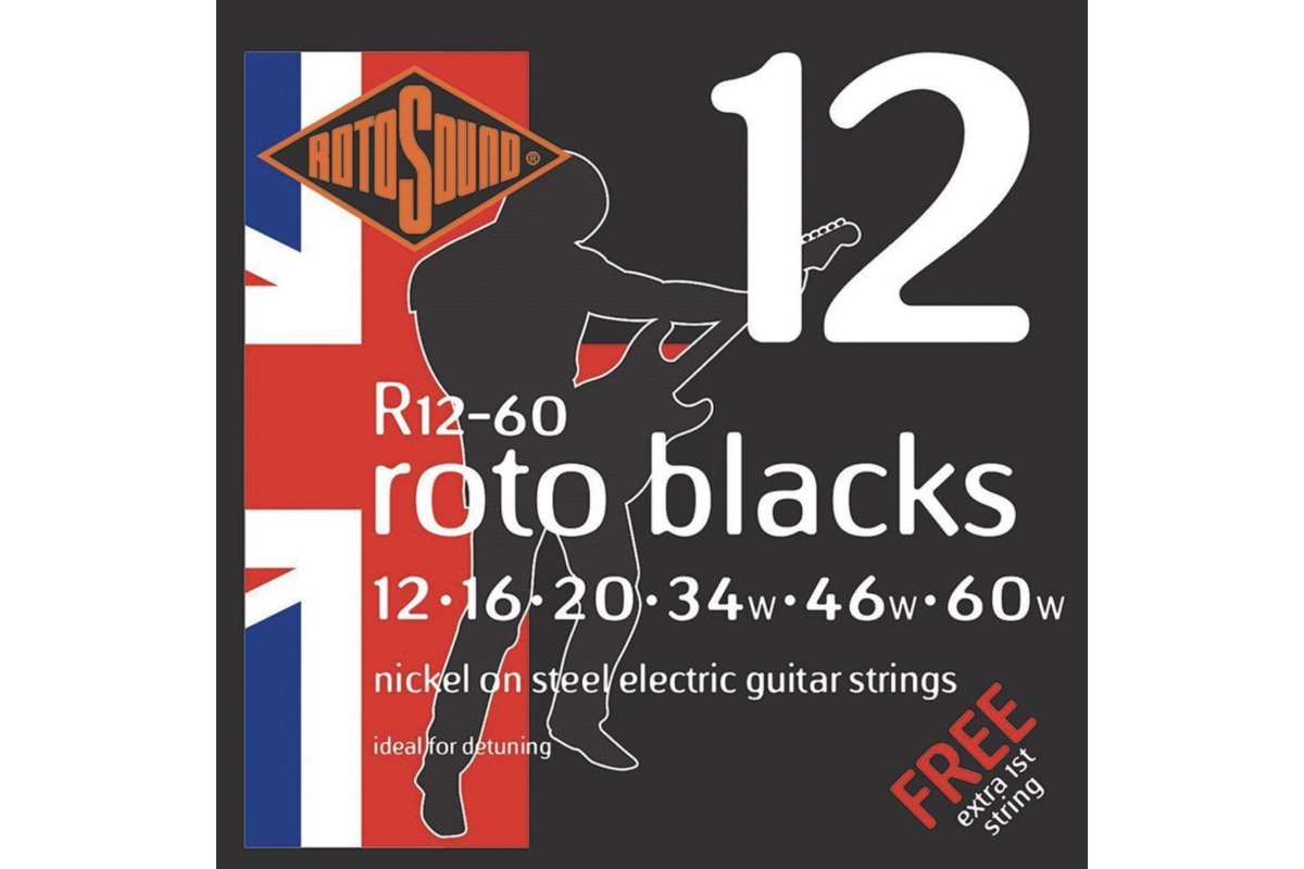 Струни для електрогітар Rotosound R1260