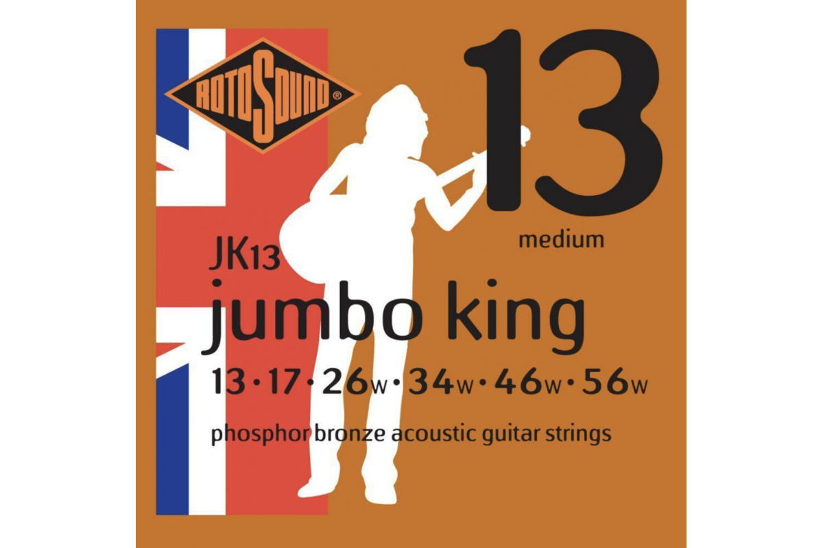 Струни для акустичних гітар Rotosound JK13