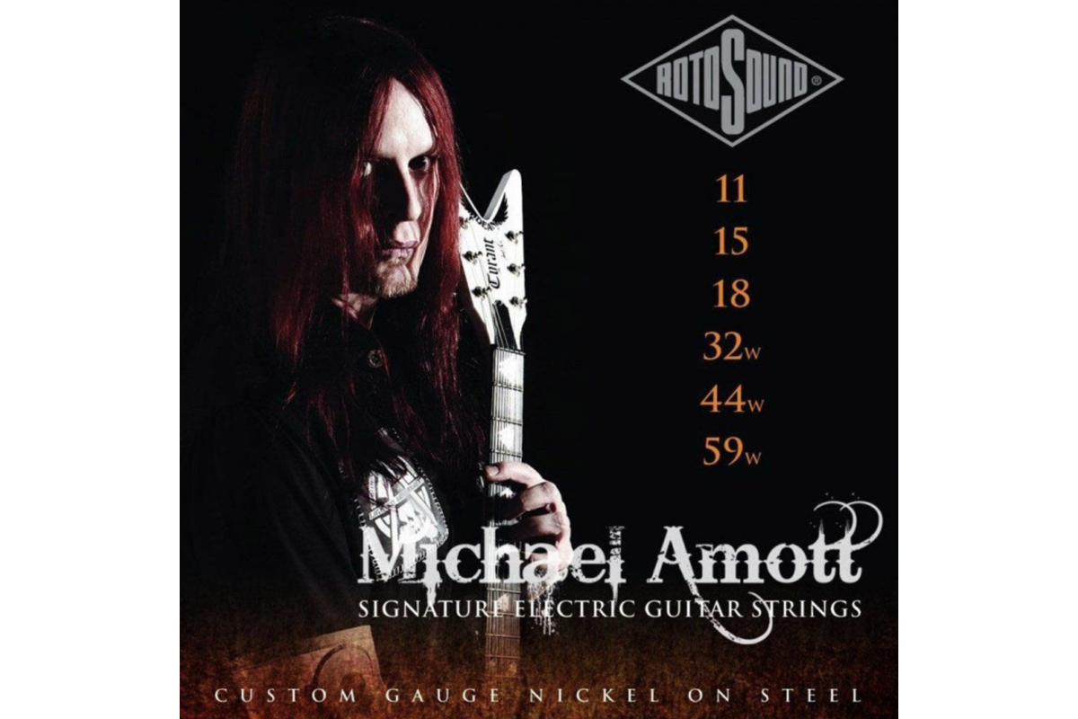 Струни для електрогітар Rotosound MAS11