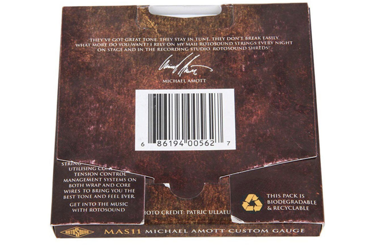 Струни для електрогітар Rotosound MAS11