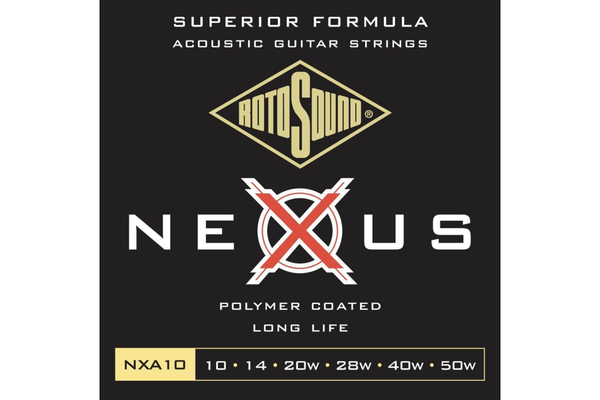 Струни для акустичних гітар Rotosound NXA10