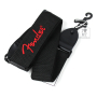 Ремінь гітарний FENDER STRAP 2" BLACK RED LOGO