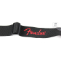 Ремінь гітарний FENDER STRAP 2" BLACK RED LOGO