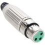 Коннектор XLR 3-pin female (мама) SWITCHCRAFT AAA3FZ