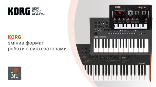 KORG изменил формат работы с синтезаторами