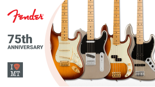 Лімітована серія гітар від Fender: 75th Anniversary