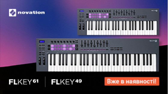 Новинки Novation FLkey 49 та FLkey 61 вже в наявності!