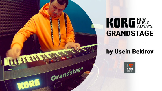 Новый видеообзор: цифровое пианино Korg Grandstage..