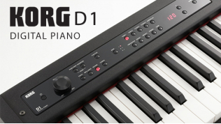Новинка! Korg D1 –  цифровое пианино для сцены и дома..