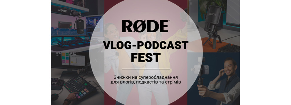 RODE Vlog-Podcast Fest