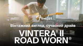 Винтажный вид, современный драйв – Fender Vintera II Road Wo..
