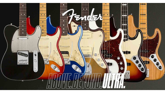 Нова серія Fender American Ultra вже в Україні!..