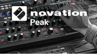 Novation Peak - 8-голосный полифонический синтезатор.