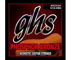 Струны для акустических гитар GHS STRINGS PHOSPHOR BRONZE S335