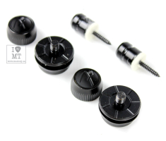 FENDER STRAP LOCKS BLACK PAIR FSLB1 Стреплоки для гітари