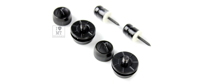 FENDER STRAP LOCKS BLACK PAIR FSLB1 Стреплоки для гітари