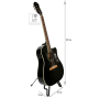 EPIPHONE AJ-220SCE EB Гітара електроакустична