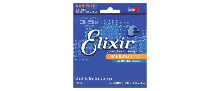 Струни для електрогітар ELIXIR EL NW L 7