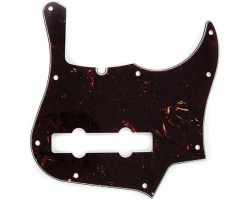 FENDER PICKGUARD FOR 5-STRING AMERICAN DELUXE JAZZ BASS 4-PLY TORTOISE SHELL Пикгард