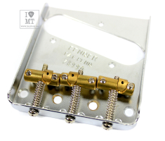 Бридж FENDER BRIDGE ASSEMBLY FOR AMERICAN VINTAGE HOT ROD TELECASTER WITH COMPENSATED BRASS SADDLES NICKEL