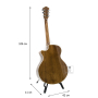 IBANEZ AE245 NT Гітара електроакустична