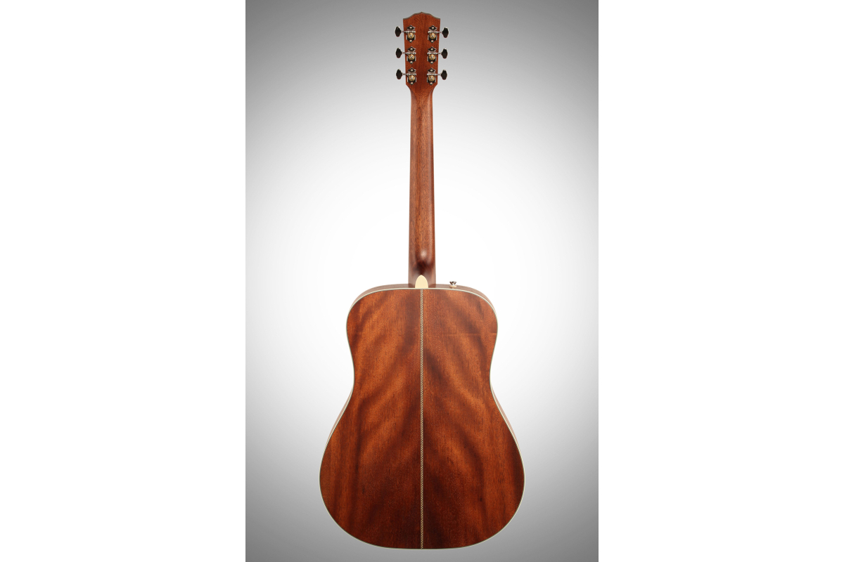 FENDER PM-1 DREADNOUGHT ALL MAHOGANY WITH CASE NATURAL Гитара акустическая