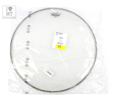 Купить REMO Bass, AMBASSADOR, Clear, 20" Diameter Пластик для барабана онлайн