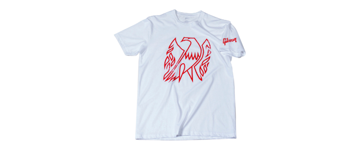 Футболка GIBSON FIREBIRD T (WHITE) LARGE