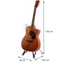 Гитара электроакустическая IBANEZ PC12MHCE OPN
