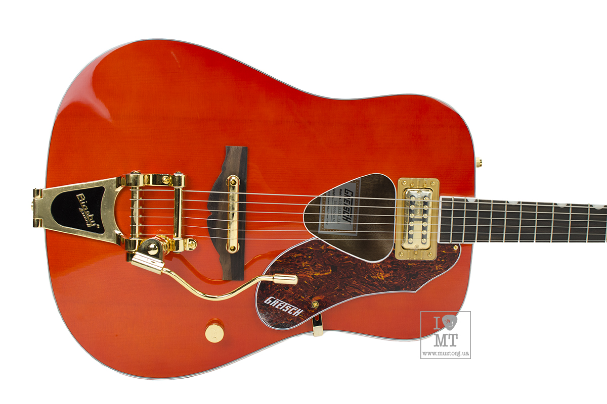 GRETSCH G5034TFT RANCHER, FIDELI-TRON PICKUP, BIGSBY TAILPIECE, SAVANNAH SUNSET Гитара электроакустическая