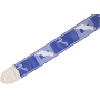 FENDER 2" MONOGRAMMED STRAP LAKE PLACID BLUE Ремень гитарный